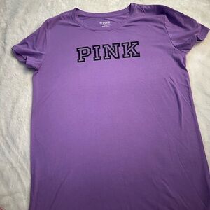 PINK Victoria's Secret Lavender Tee